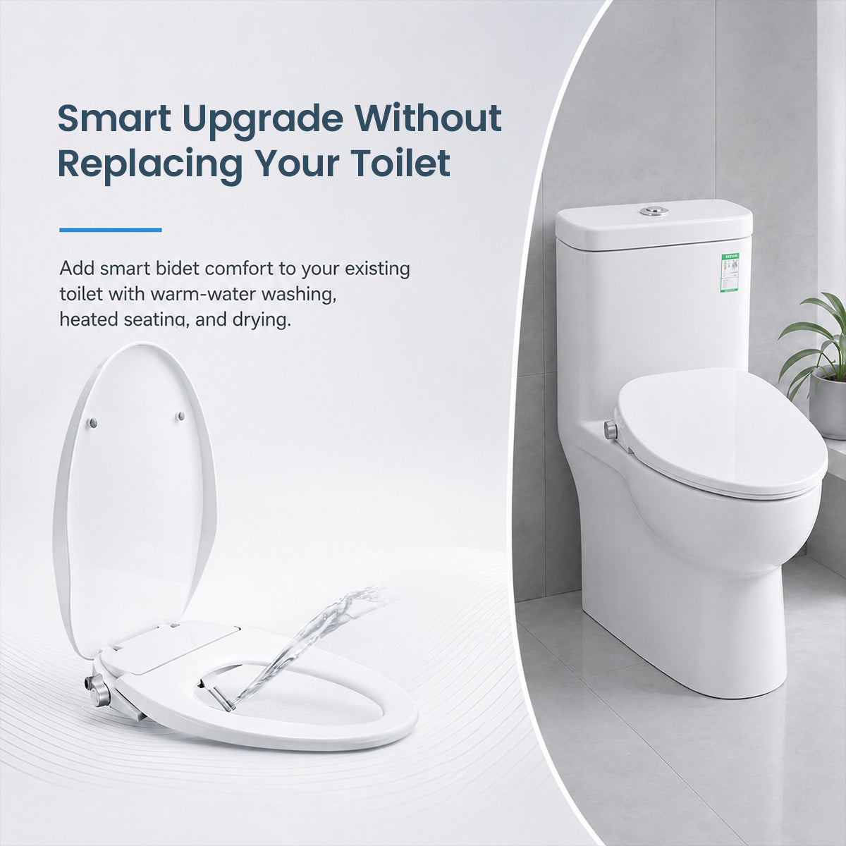 Cleanlite E1 Smart Bidet Seat
