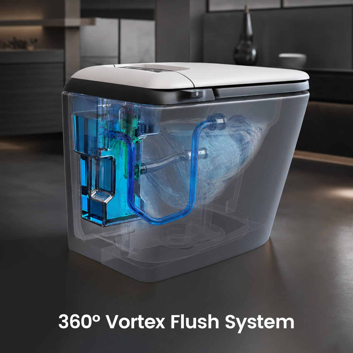 Hebel Ultra-Slim Smart Toilet