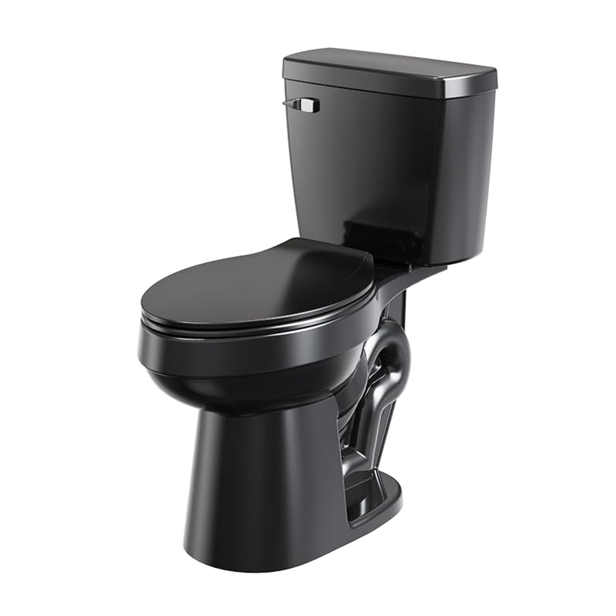 Blacklet Two-Piece Toilet