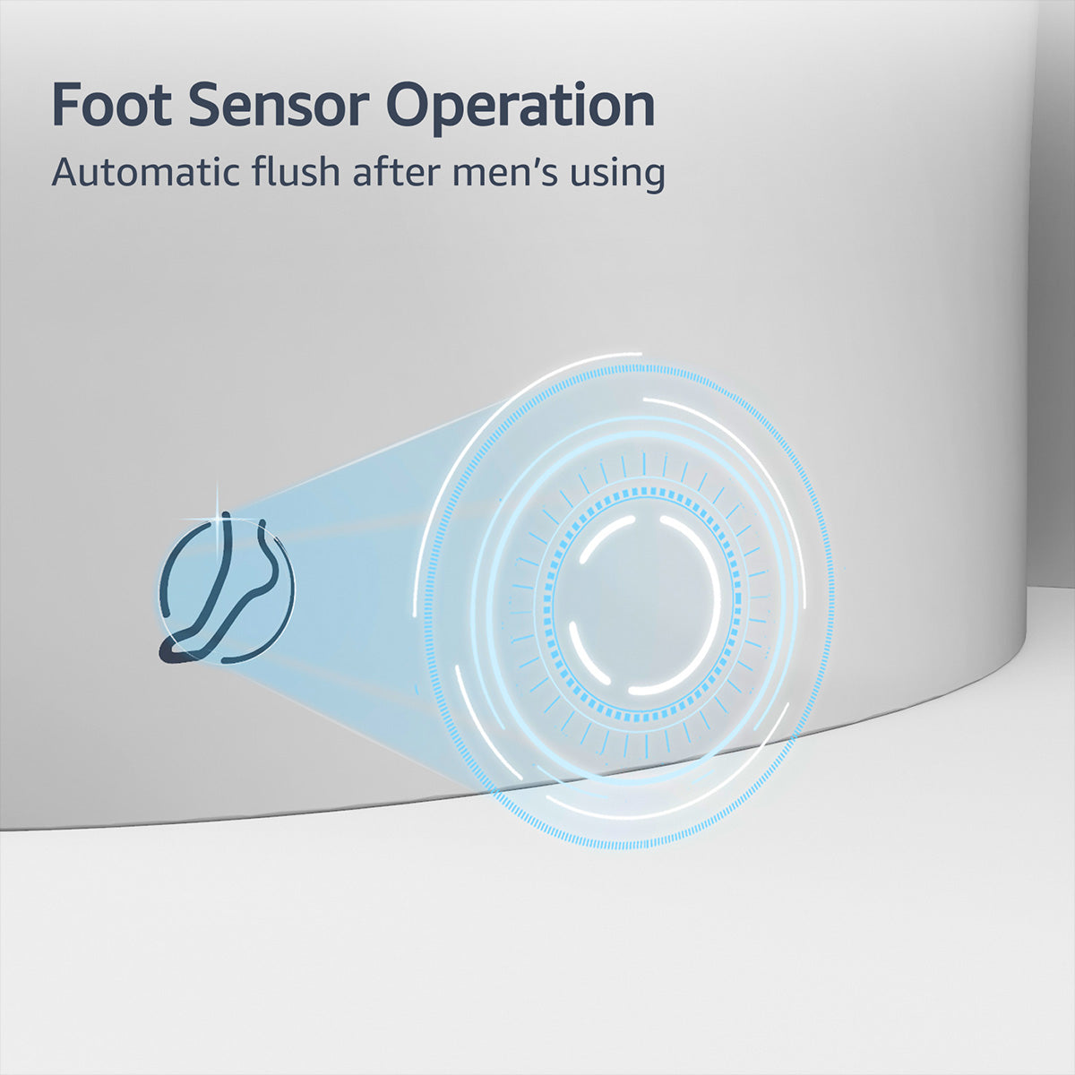 Trume White Zero-Pressure Smart Toilet