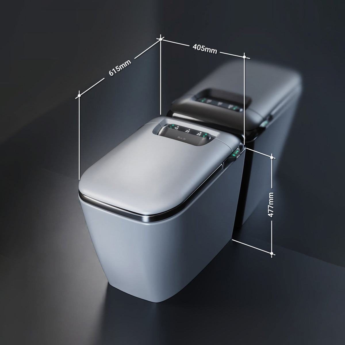 Hebel Ultra-Slim Smart Toilet