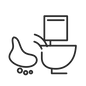 Foot-Sensor Flush